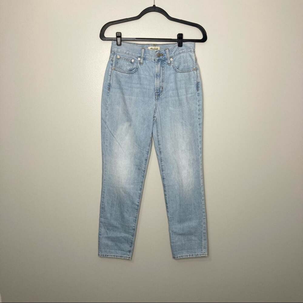 NWT MADEWELL The Perfect Vintage Jean Light Wash 25